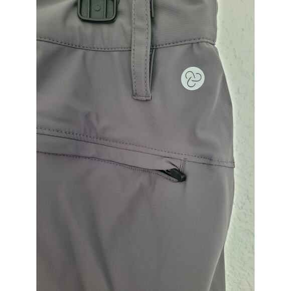 Zella Men's Gray Breathable Golf Shorts 9" - Size‎ 35 #P2 - Picture 3 of 4